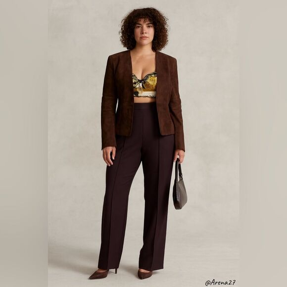 Versace Lace-trimmed printed silk-twill bralette top Medusa - Picture 8 of 8